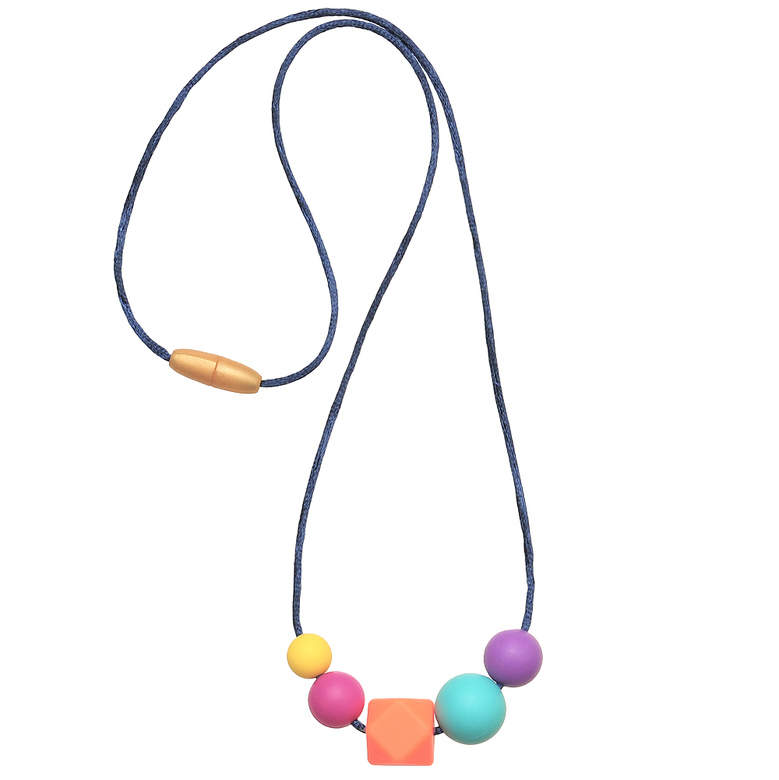 Силиконовые слингобусы Инес / бирюзово-оранжевые