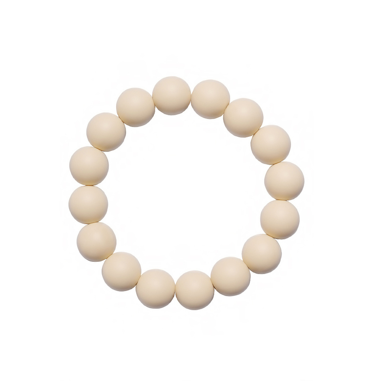 Браслет-прорезыватель Эста / кремовый