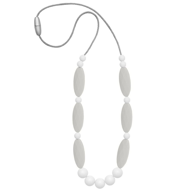 Силиконовые слингобусы Мира / бело-серые