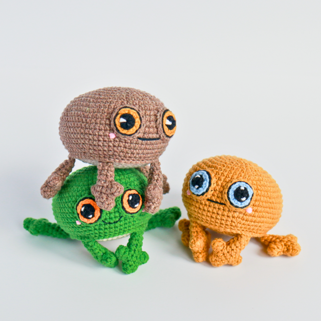 Мастер-класс Лягушка Мультяшка