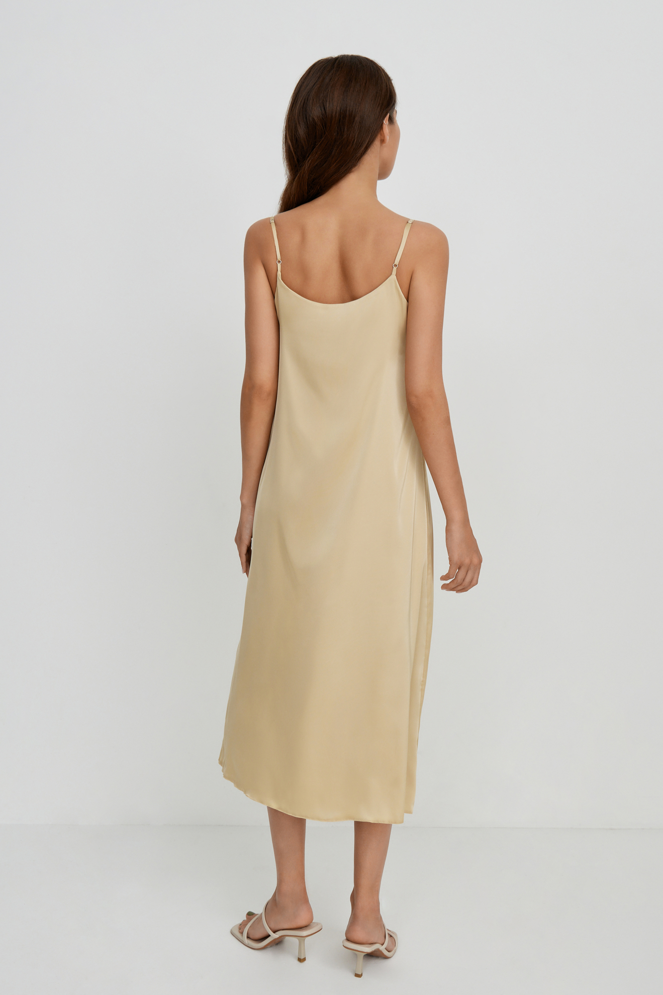 Платье-комбинация (артикул 15942151/золотой)