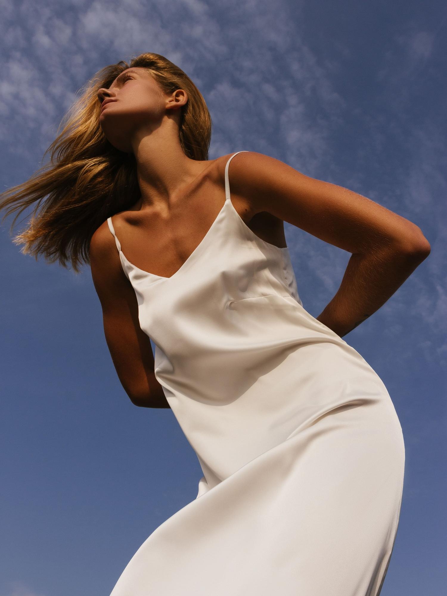 Платье-комбинация (артикул 15942151/молочный)