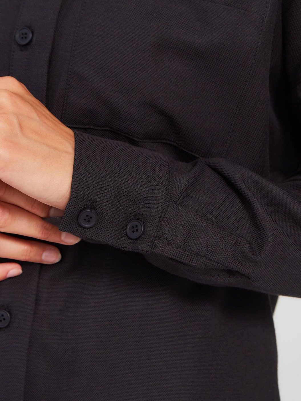 Рубашка классическая (черный)