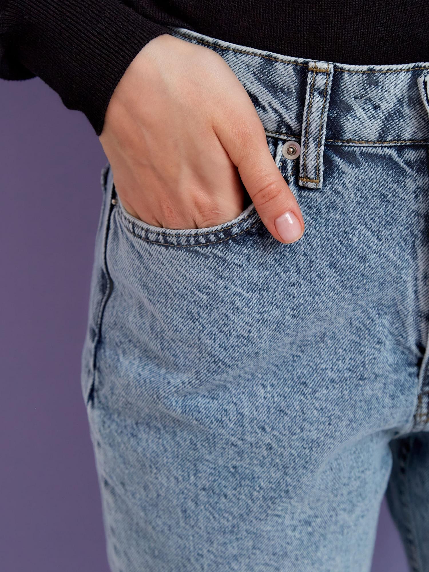 Джинсы (голубой)