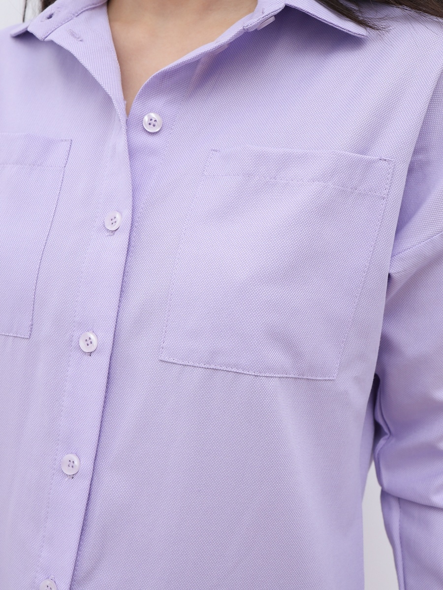 Рубашка классическая (лавандовый)
