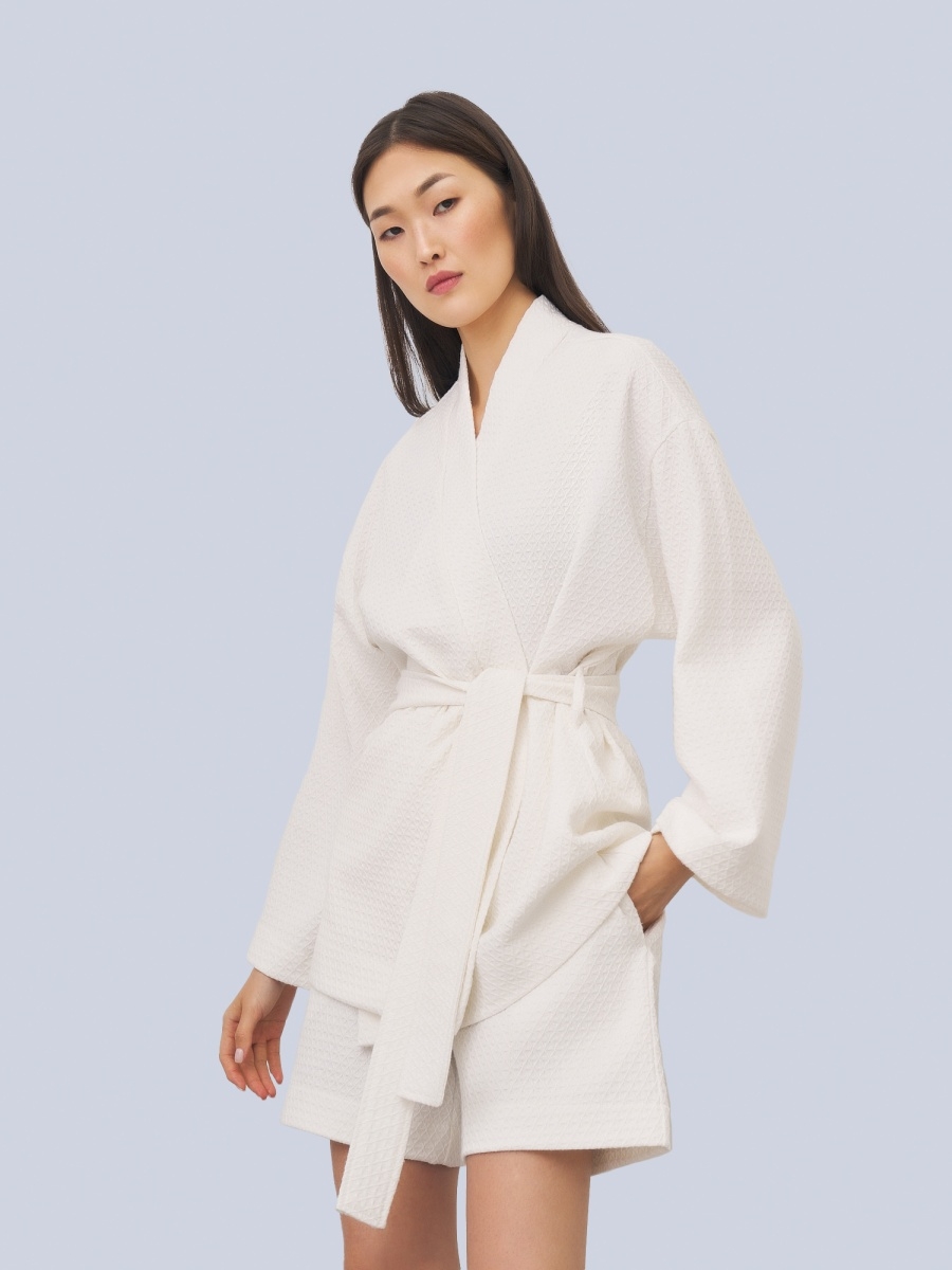 Костюм женский кимоно (молочный)