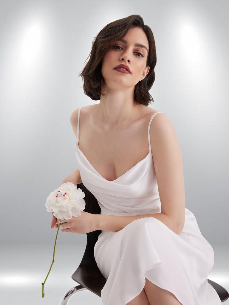 Платье-комбинация качельки (молочный)