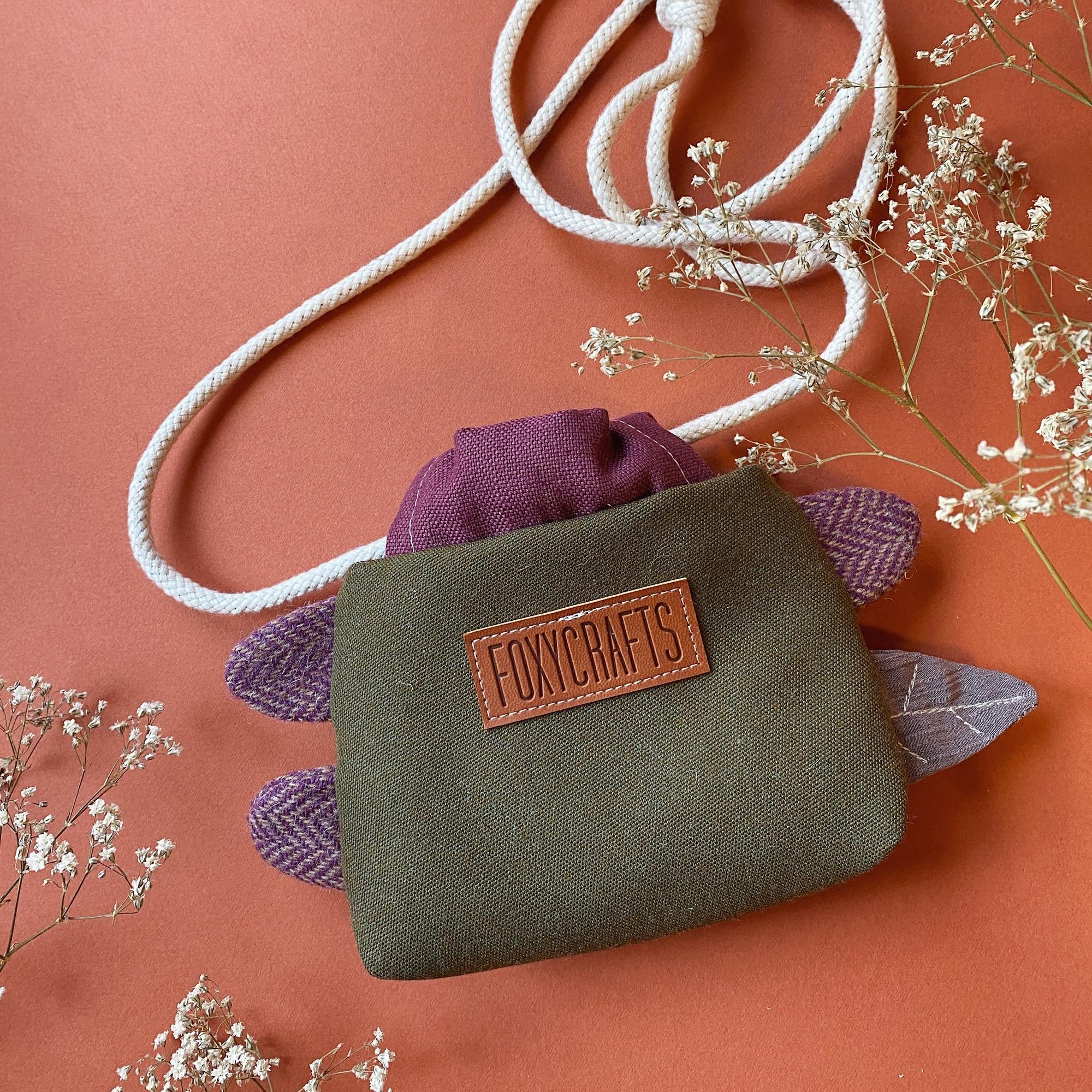 Микро сумка ЛЮТИК зеленая