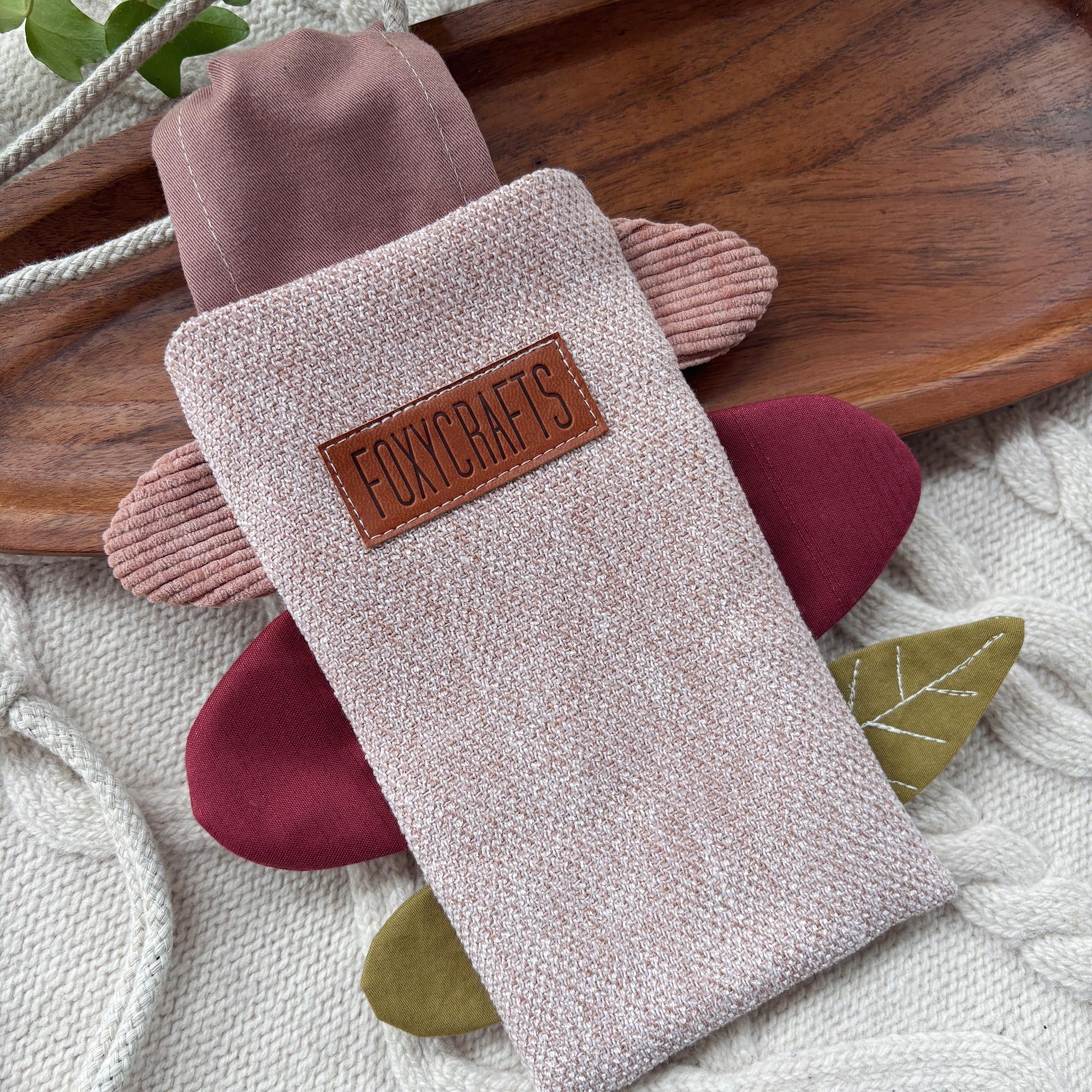 Сумочка для телефона ФЛОКС розовая