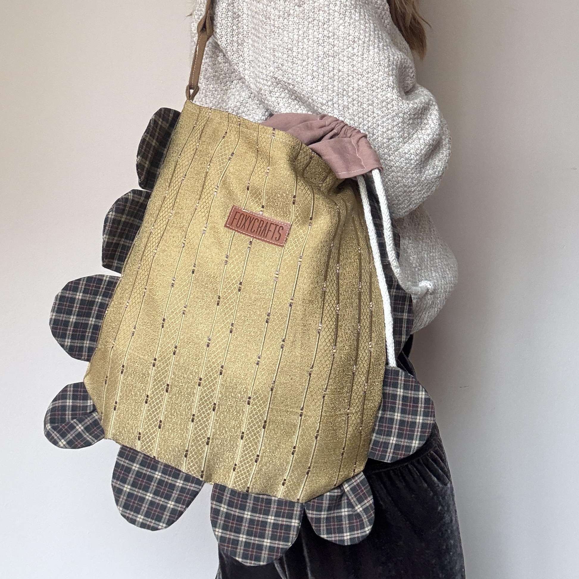 Сумка РОМАШКА  golden