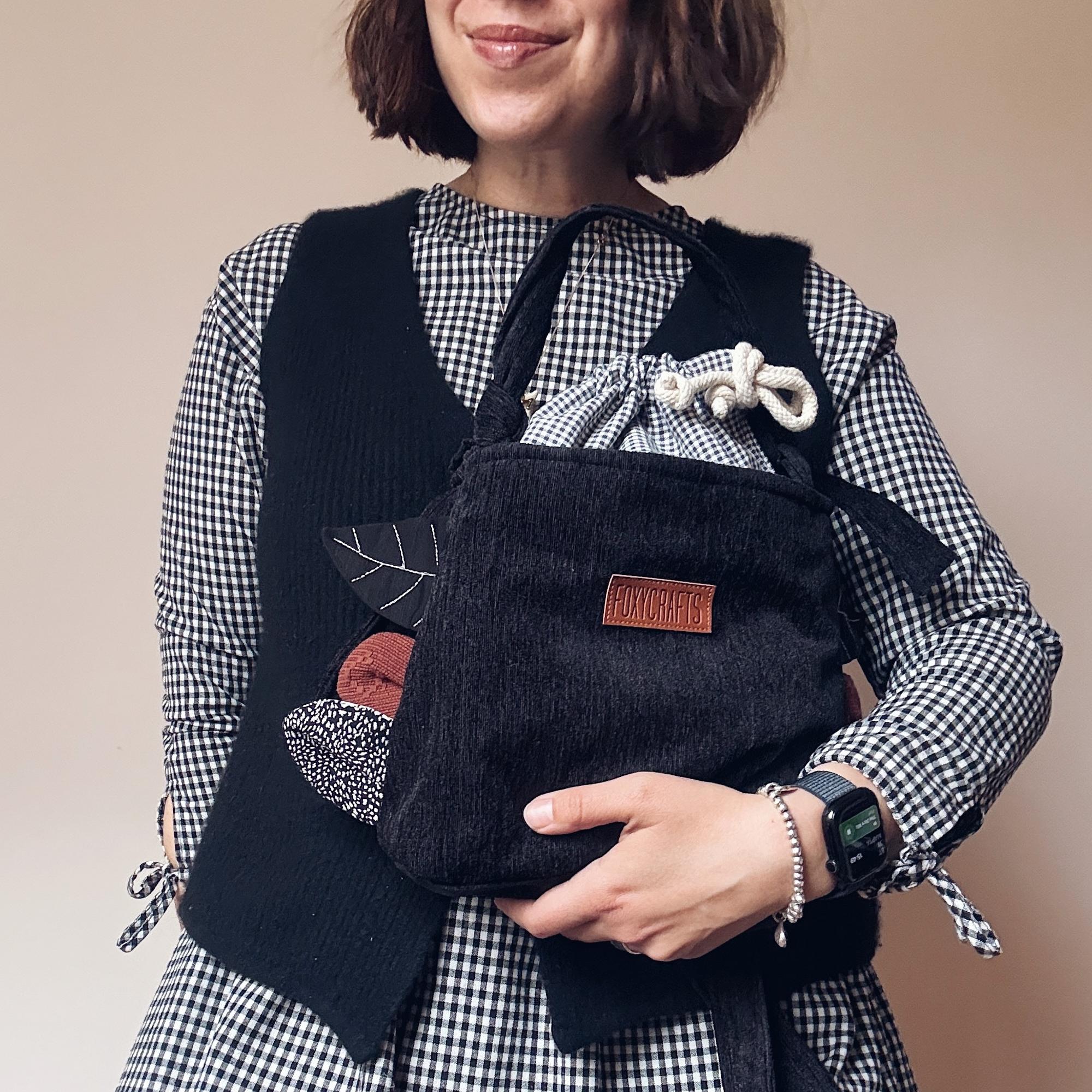 Сумка ФЛОРА черная