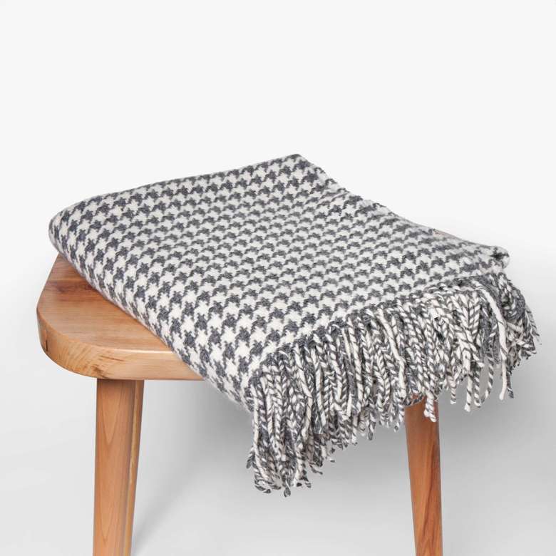 Плед из шерсти