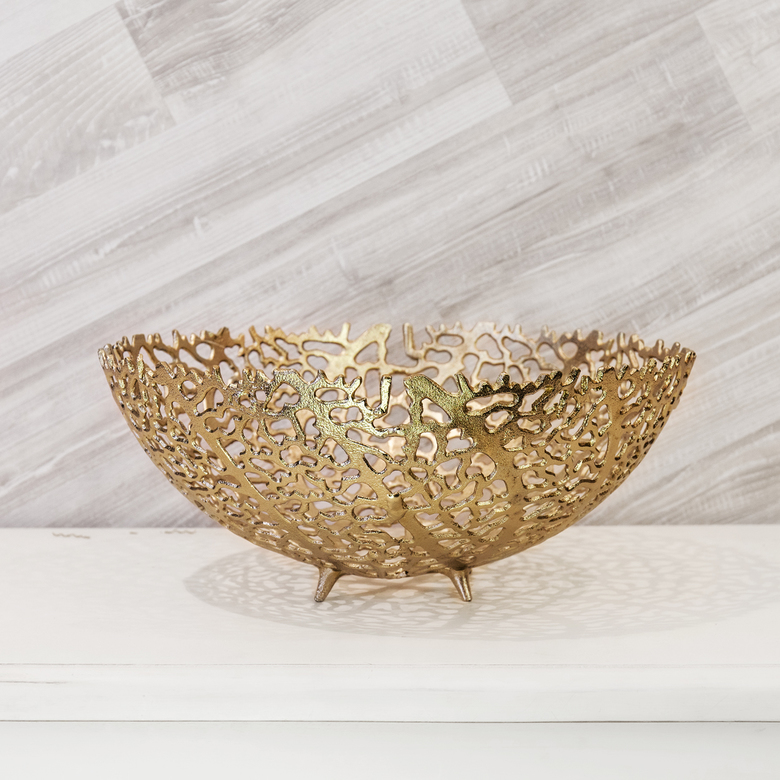 Чаша золотой  коралл, малая