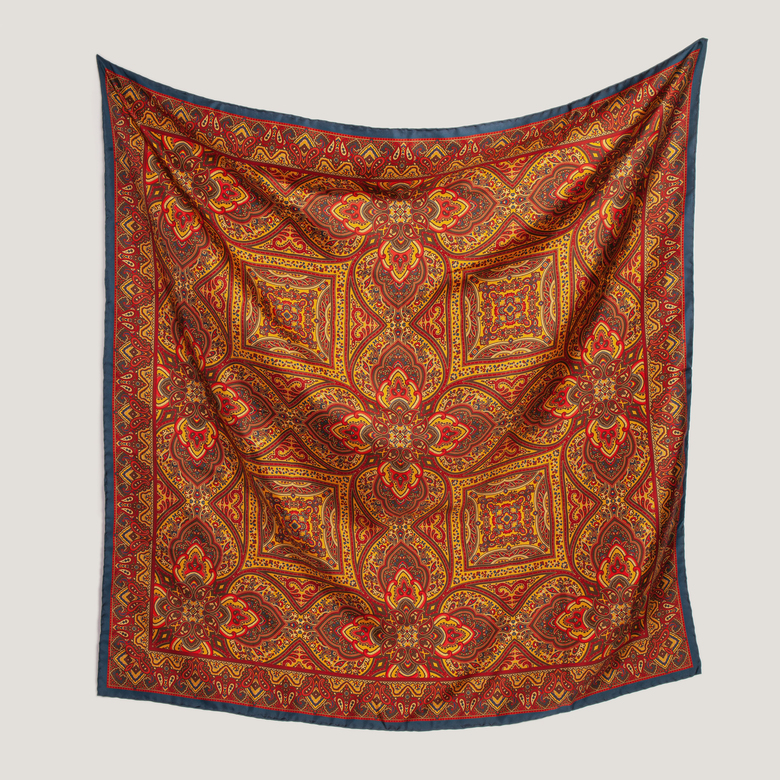 Шелковый платок 90х90