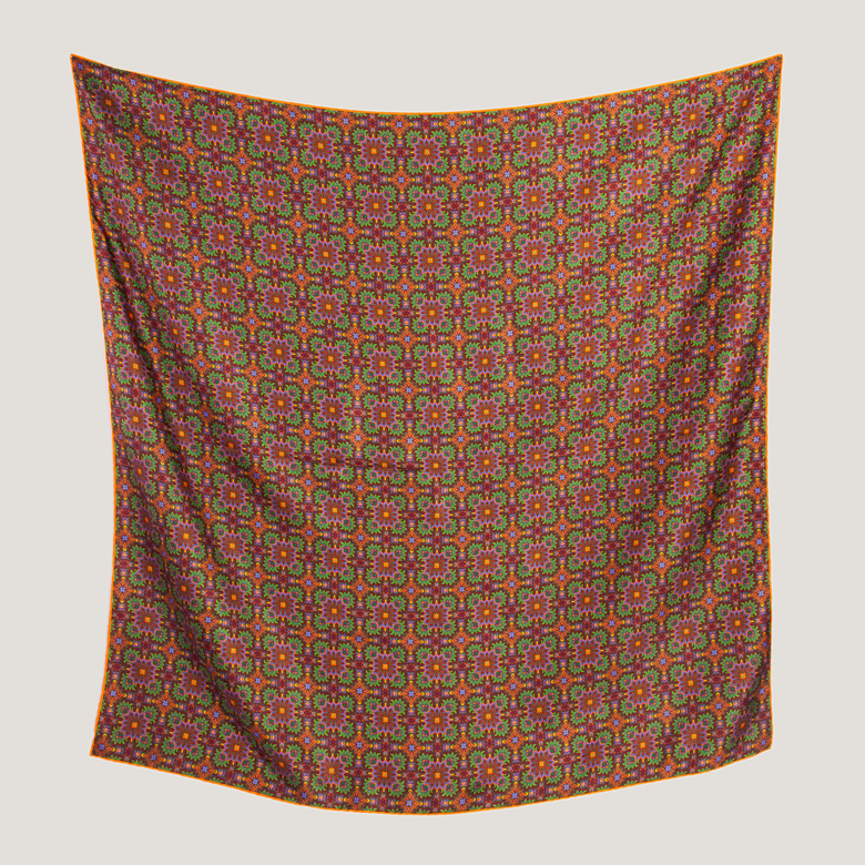 Шелковый платок 90х90