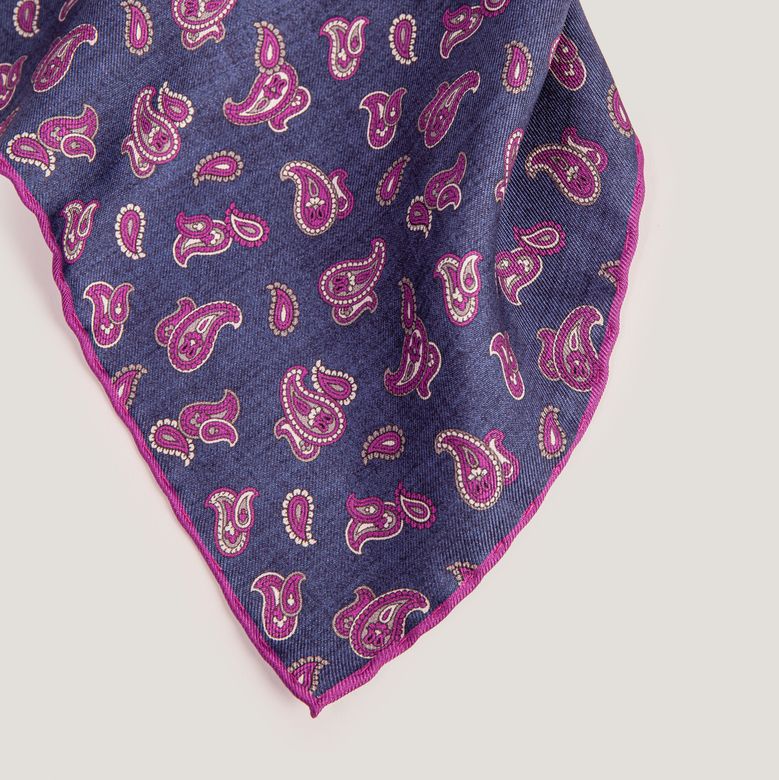 Шелковый платок 90х90