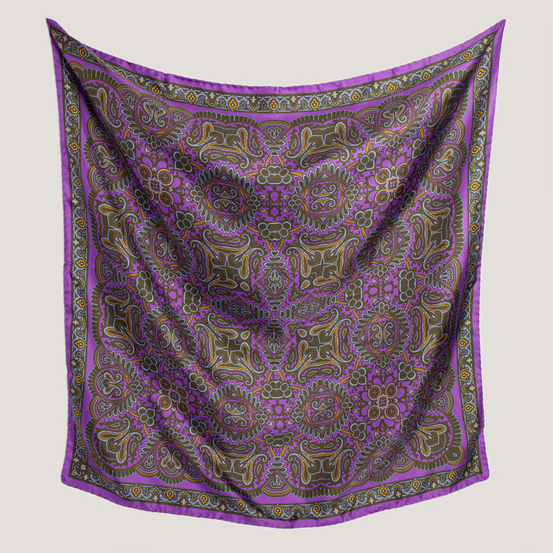 Шелковый платок 90х90