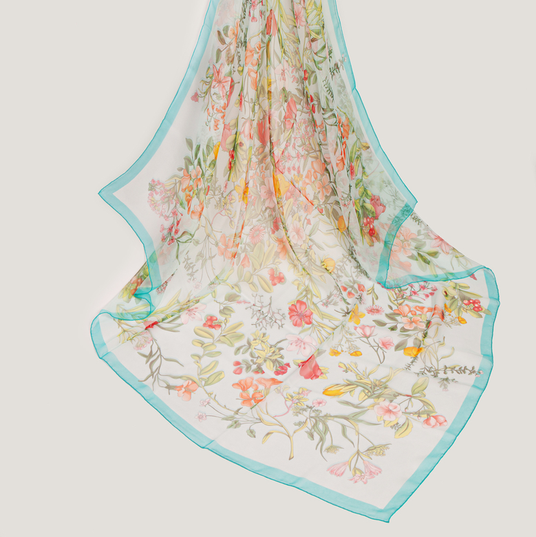 Платок шифон 140х140