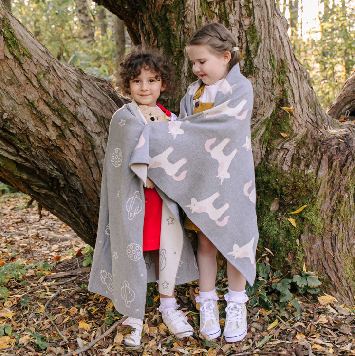 Детский плед из хлопка