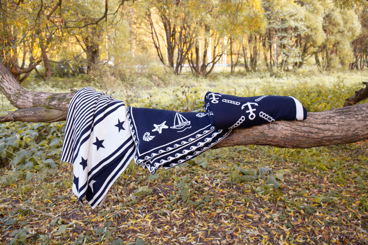 Плед из хлопка