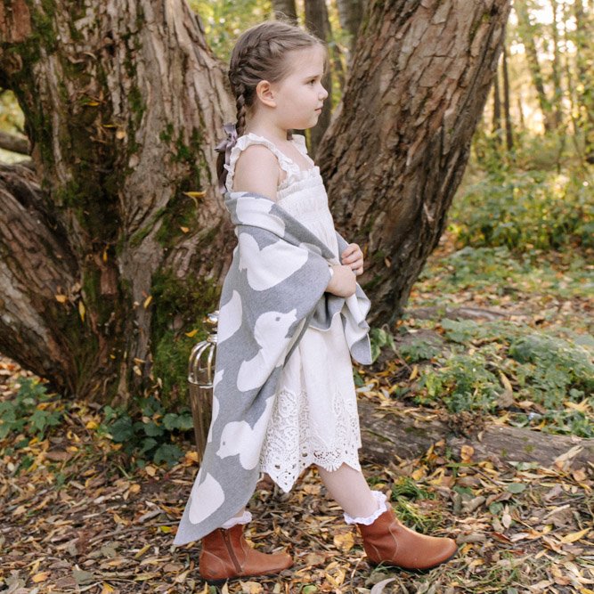 Детский плед из хлопка