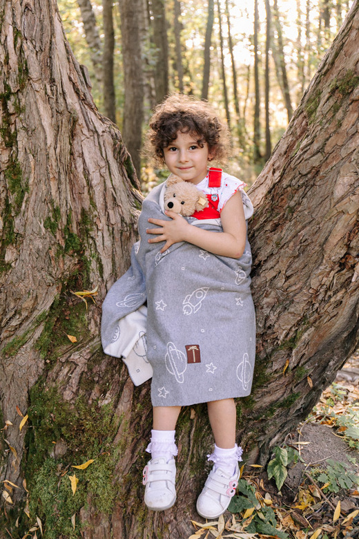 Детский плед из хлопка