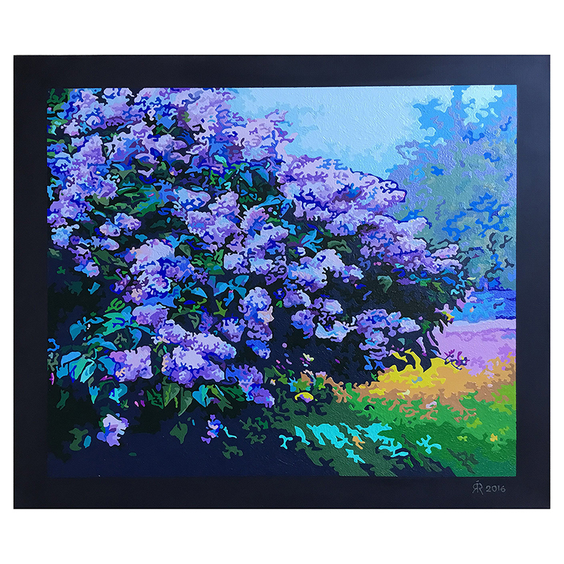 «Сирень для Винсента» жикле (печать на холсте)