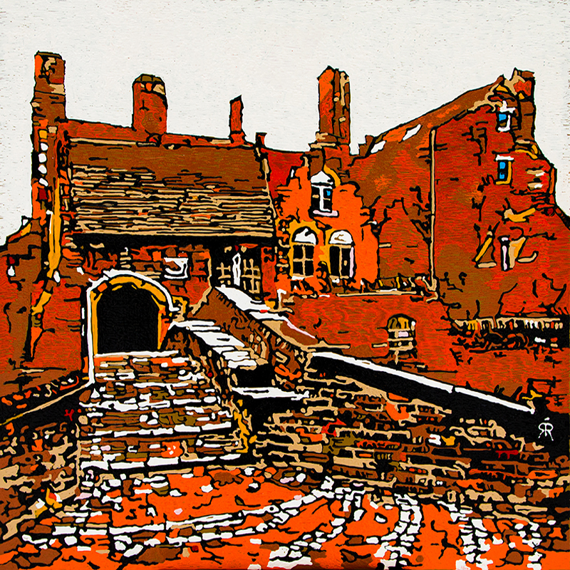 «Дом Бонифация» жикле (печать на холсте)