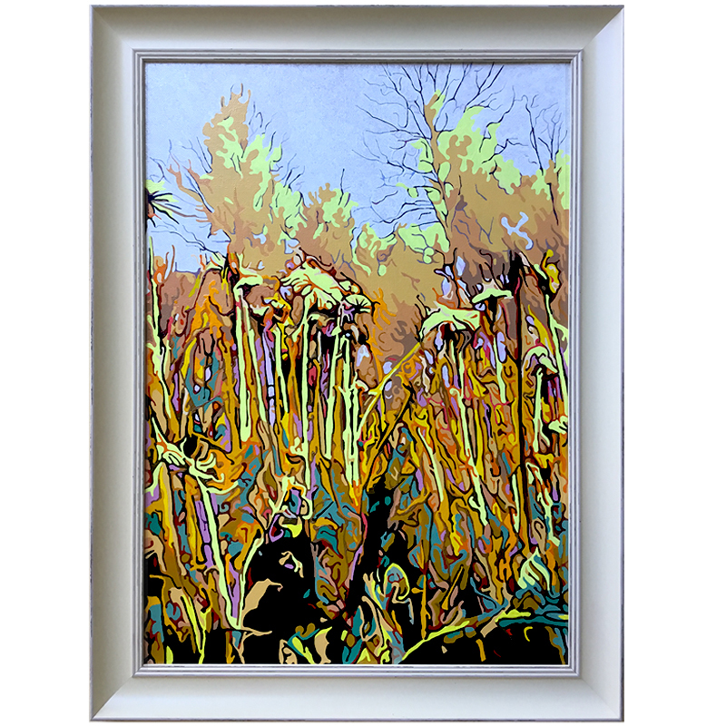 «Сарафан одуванчика» жикле (печать на холсте)