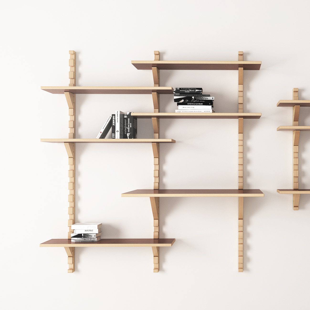 ПОЛКА PUZZLE со столешницей