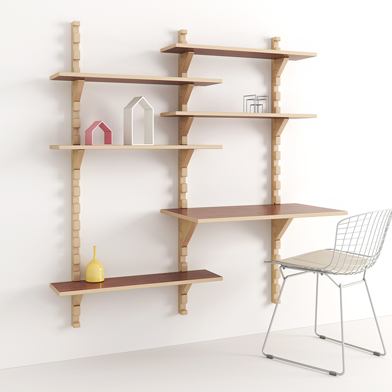 ПОЛКА PUZZLE со столешницей