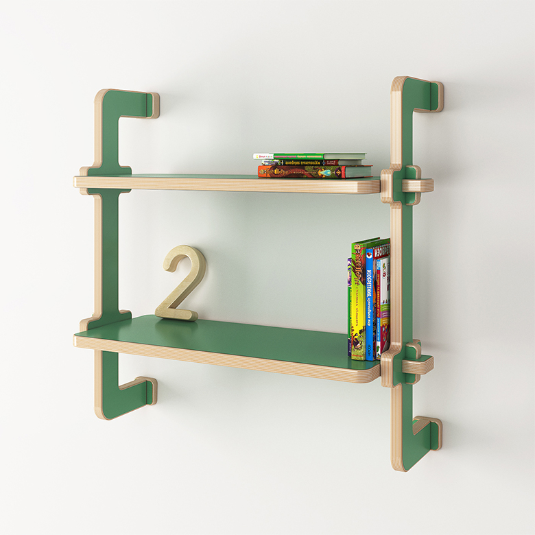 ПОЛКА METRICA WALL