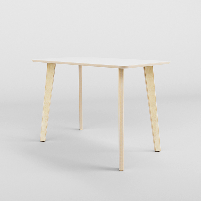 СТОЛ BREVE прямоугольный размер S