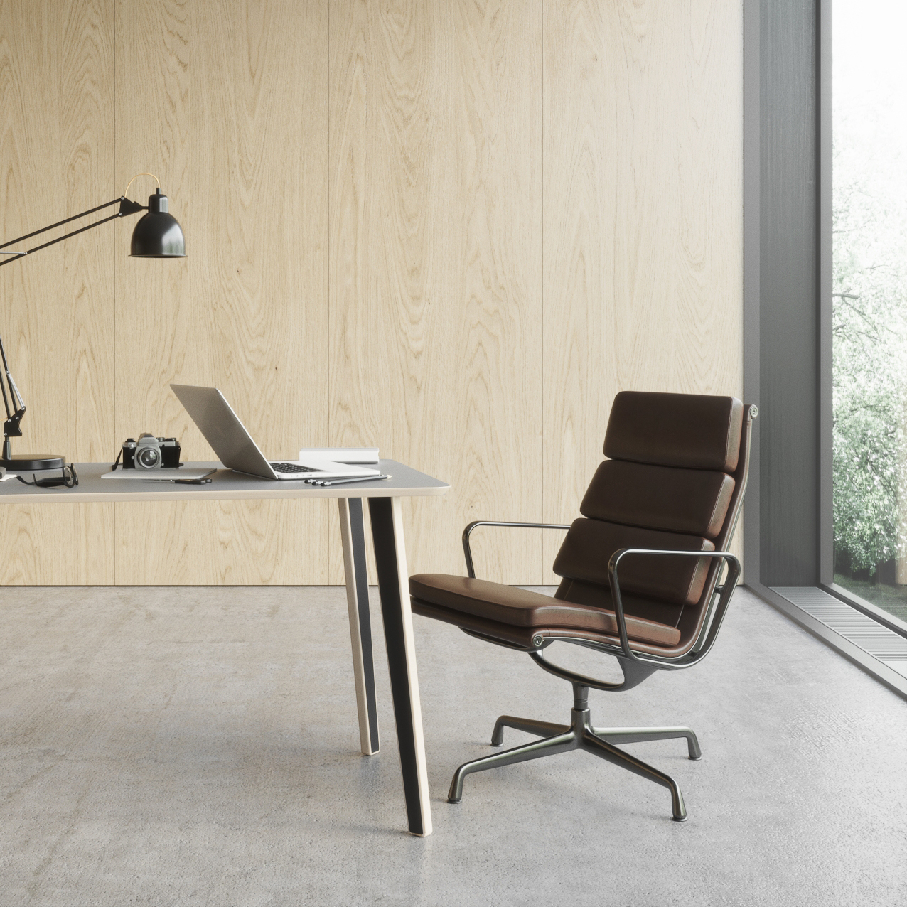 СТОЛ BREVE прямоугольный размер M