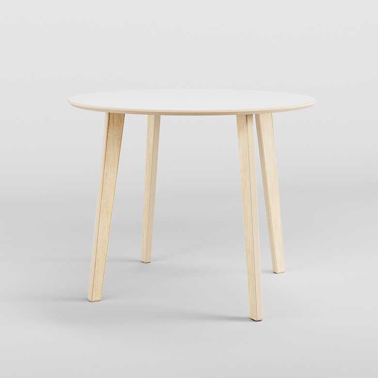 СТОЛ BREVE круглый размер M