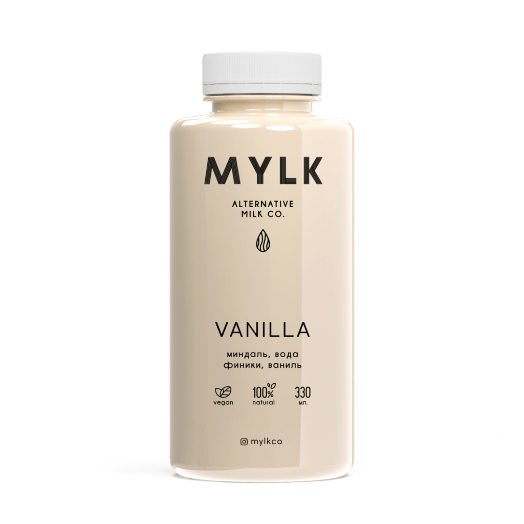 Миндальное молоко с бурбонской ванилью