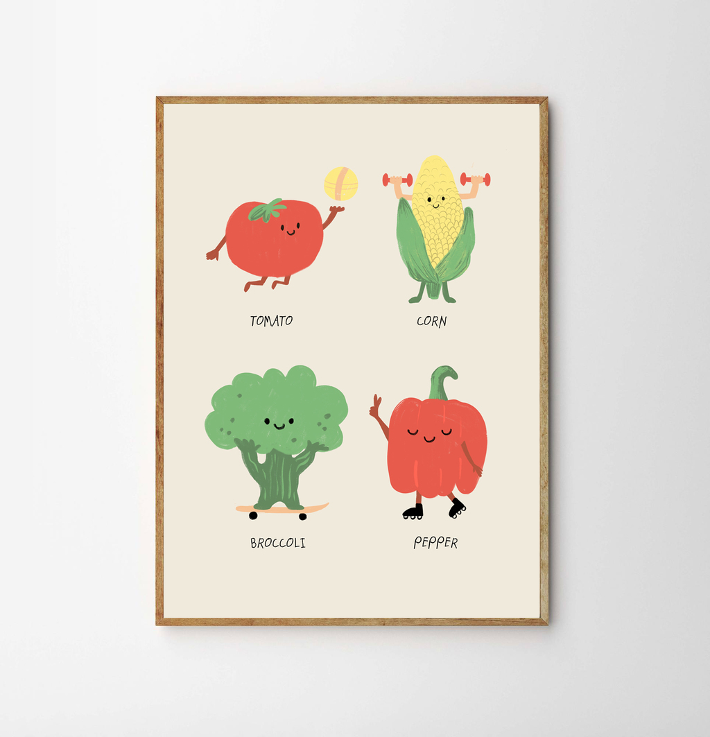 Постер "Овощи"