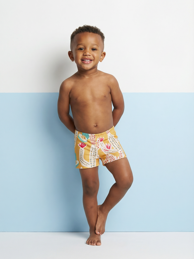 Плавательные шорты "Кактусы и Авокадо"