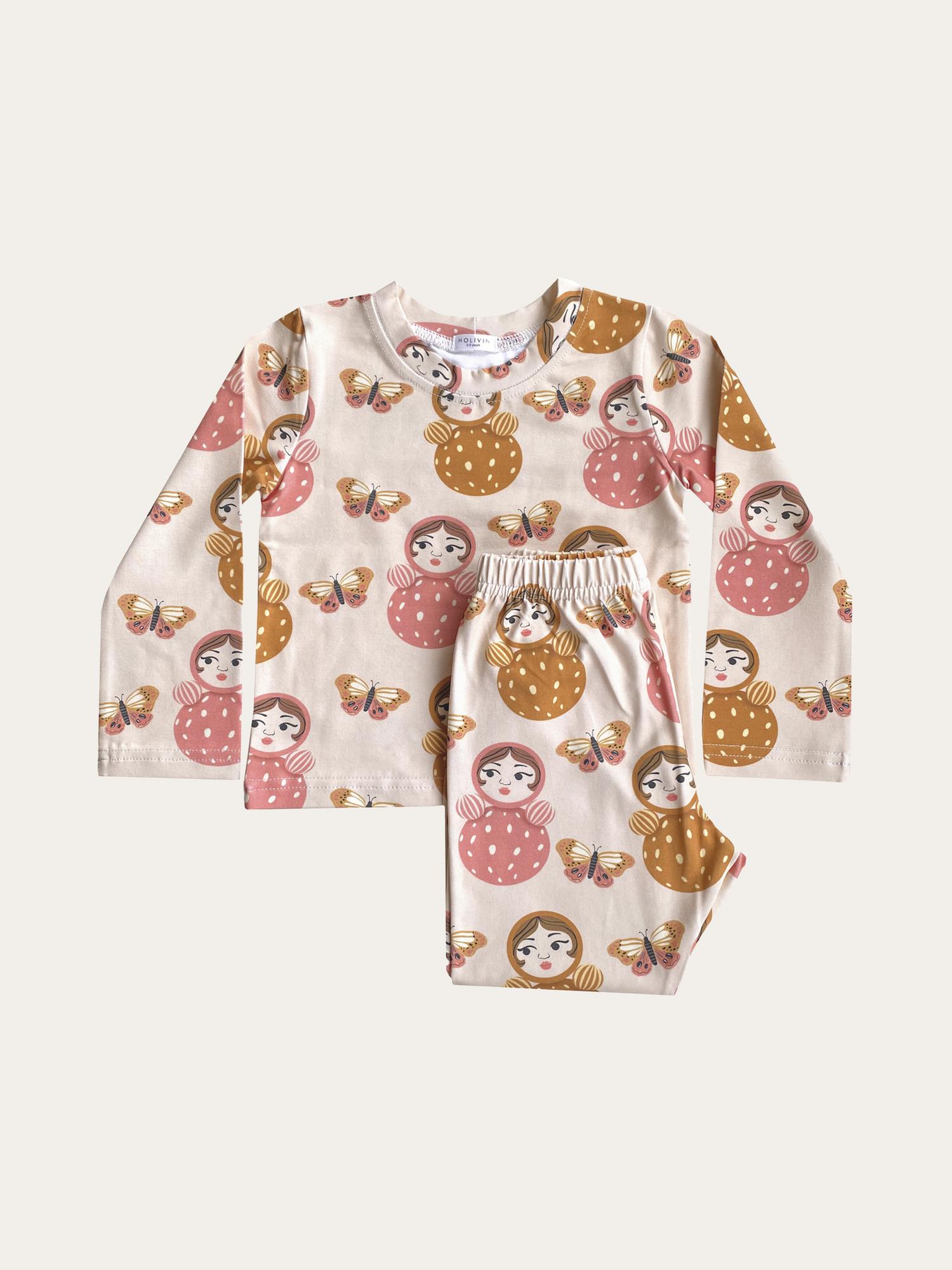 Пижама с принтом "Неваляшка"