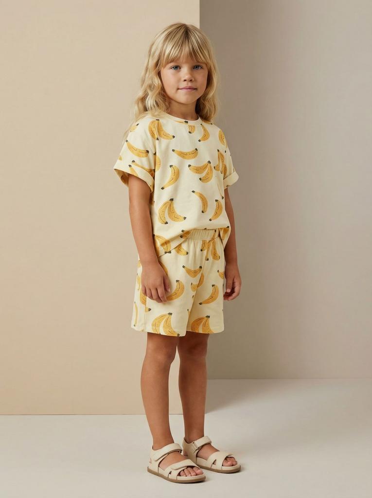 Комплект в принте "Бананы"