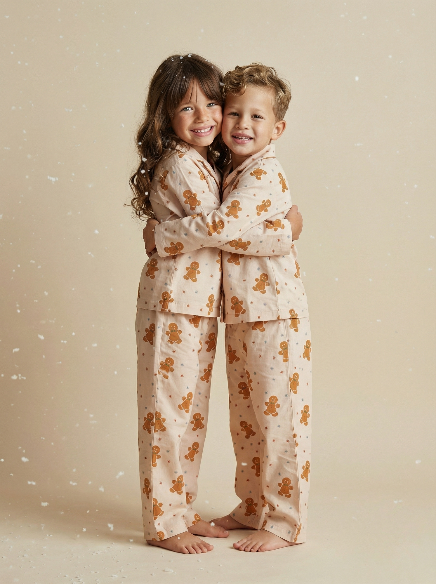 Новогодний пижамный комплект "Пряник"