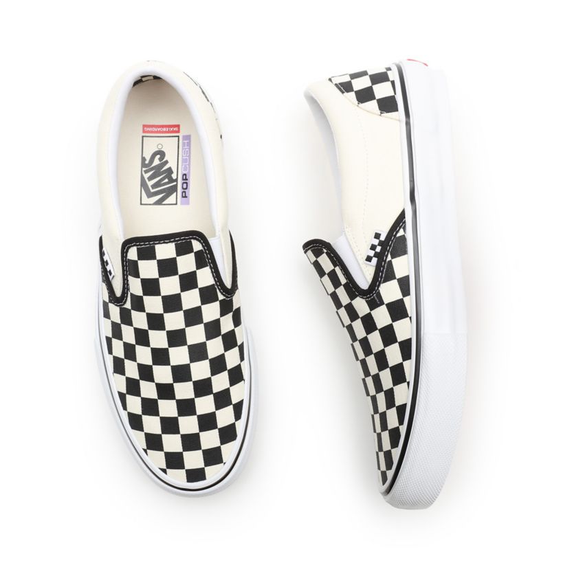 кеды Vans Skate Slip-On Checkerboard