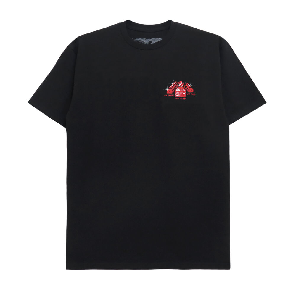 футболка Antihero Curb City Black / Red
