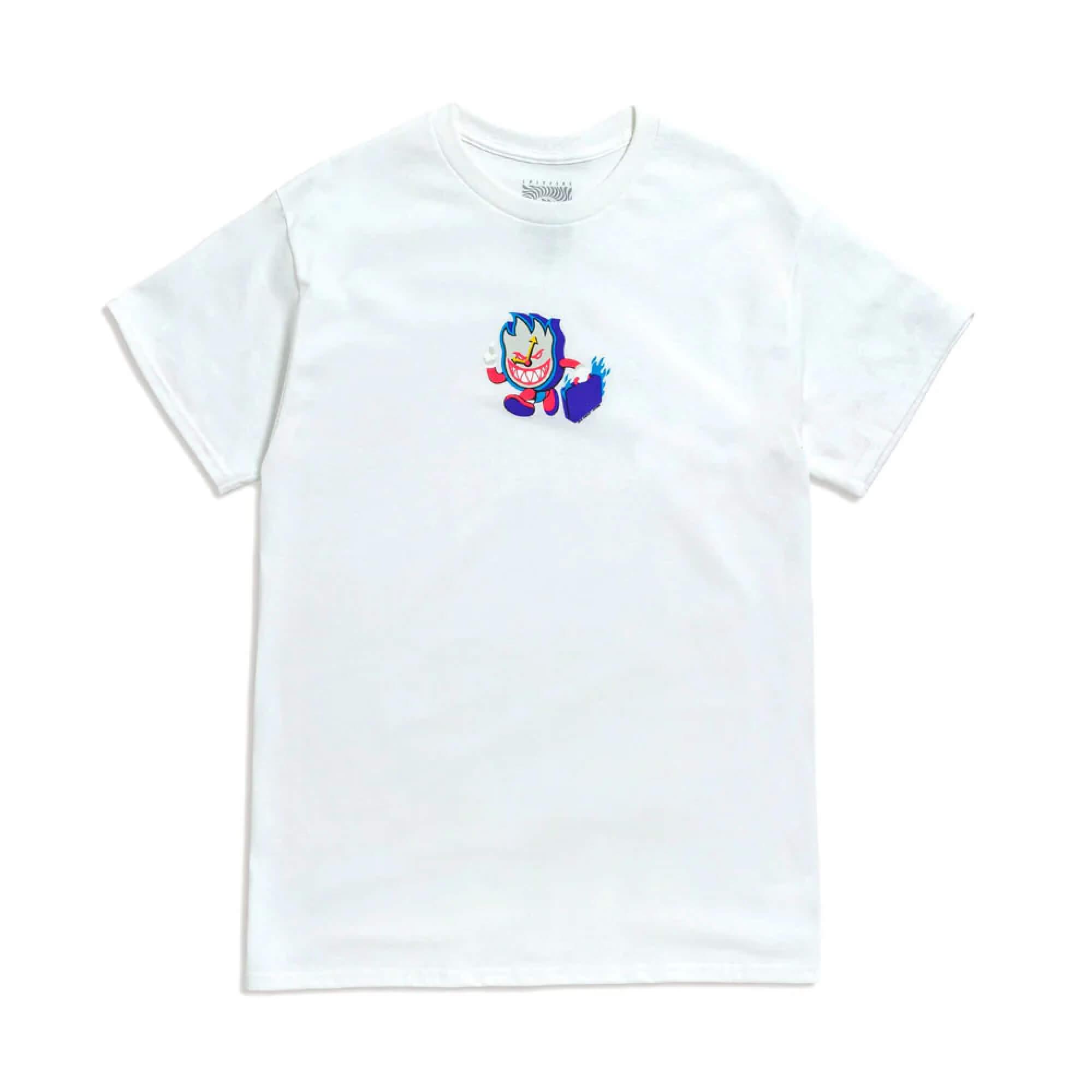 футболка Spitfire X Sci Fi Fantasy Burning Time Tee White