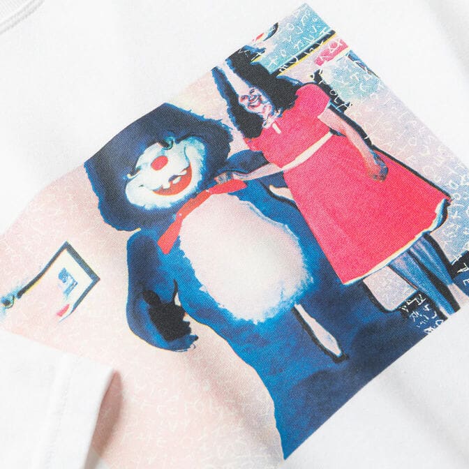 футболка Polar Skate Co Tee | Pink Dress - White