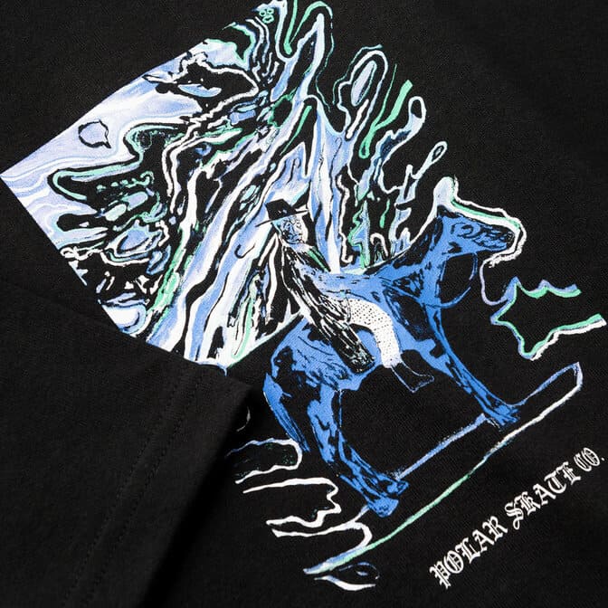 футболка Polar Skate Co Tee | Rider - Black