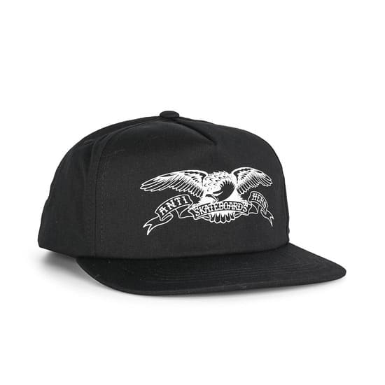 кепка Antihero Basic Eagle Snapback Black