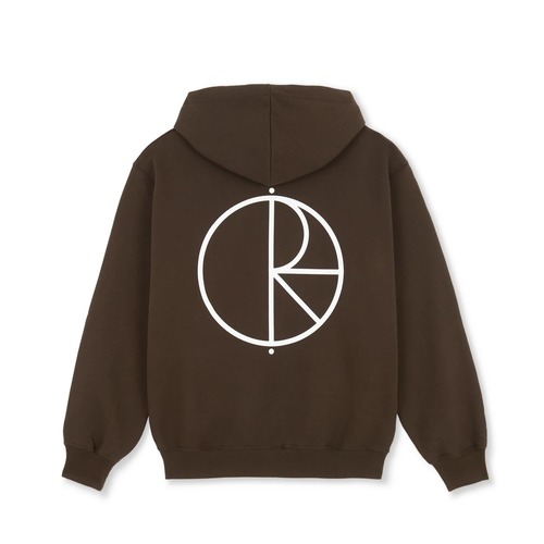 худи Polar Skate Co Dave Hoodie | Stroke Logo Chocolate