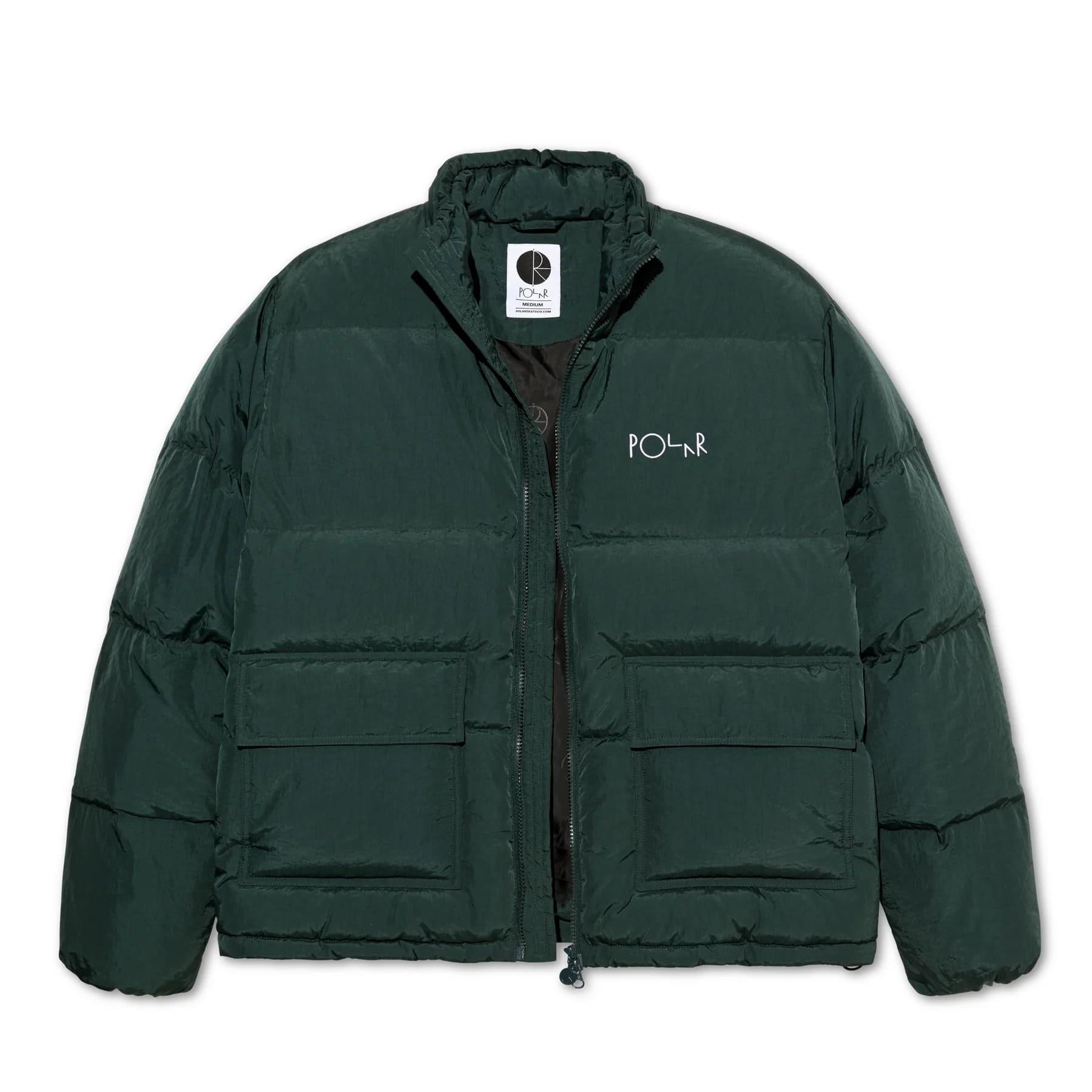 куртка Polar Skate Co Pocket Puffer Jacket - Dark Teal