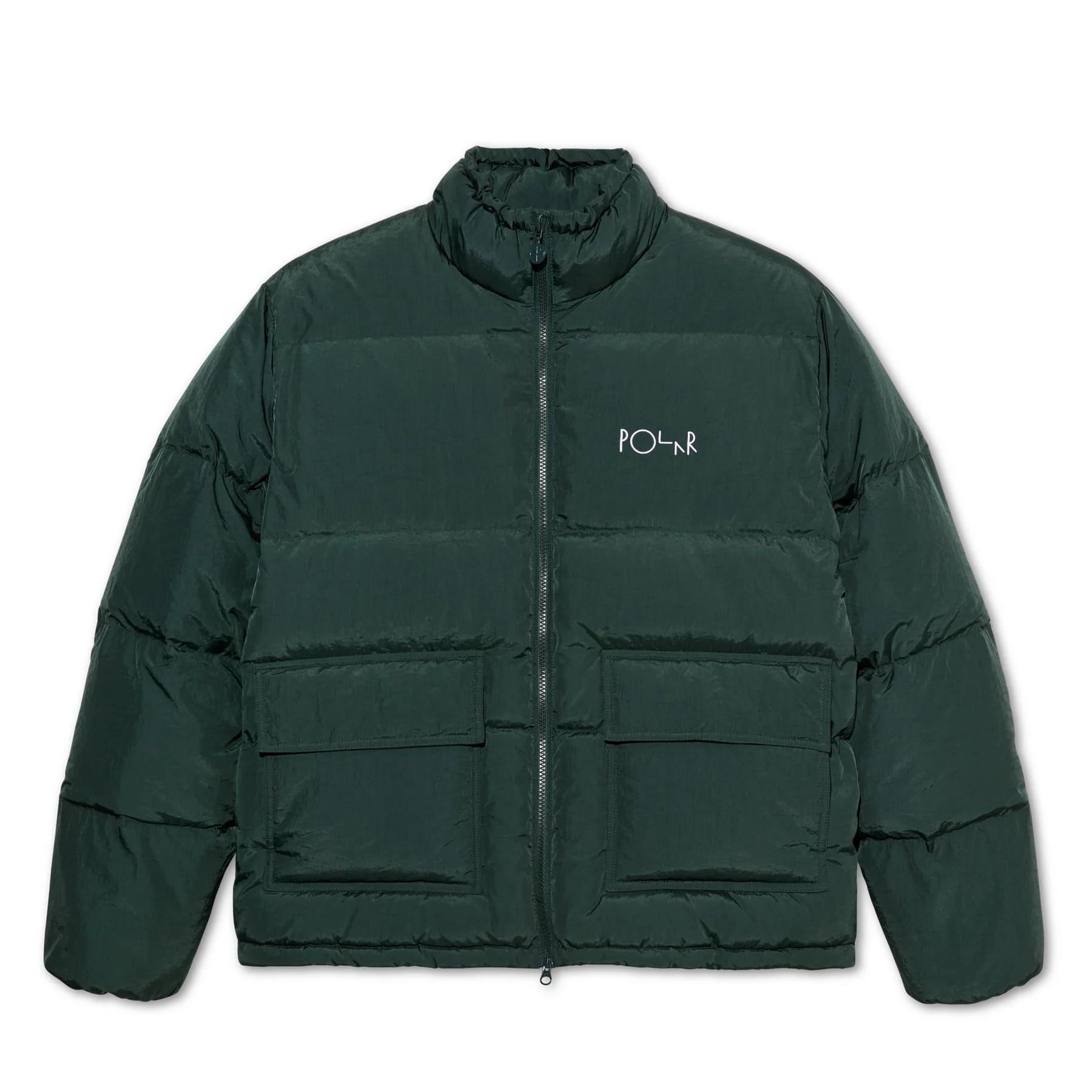 куртка Polar Skate Co Pocket Puffer Jacket - Dark Teal